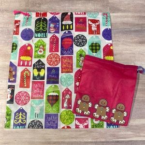 Thirty-One Timeless Memory Pouches- Hello Holiday